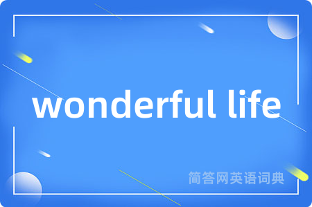 wonderful life