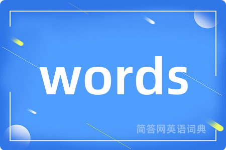 words