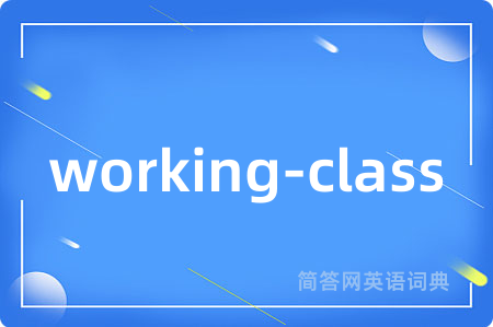 working-class