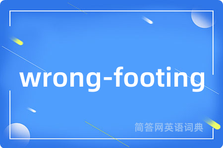 wrong-footing