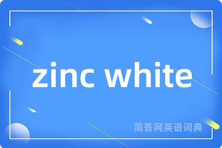 zinc white