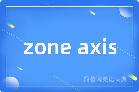 zone axis